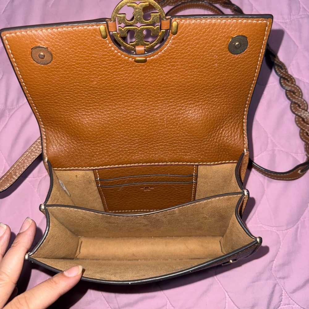 Tory Burch Leather Crossbody Bag - Picture 3 of 4